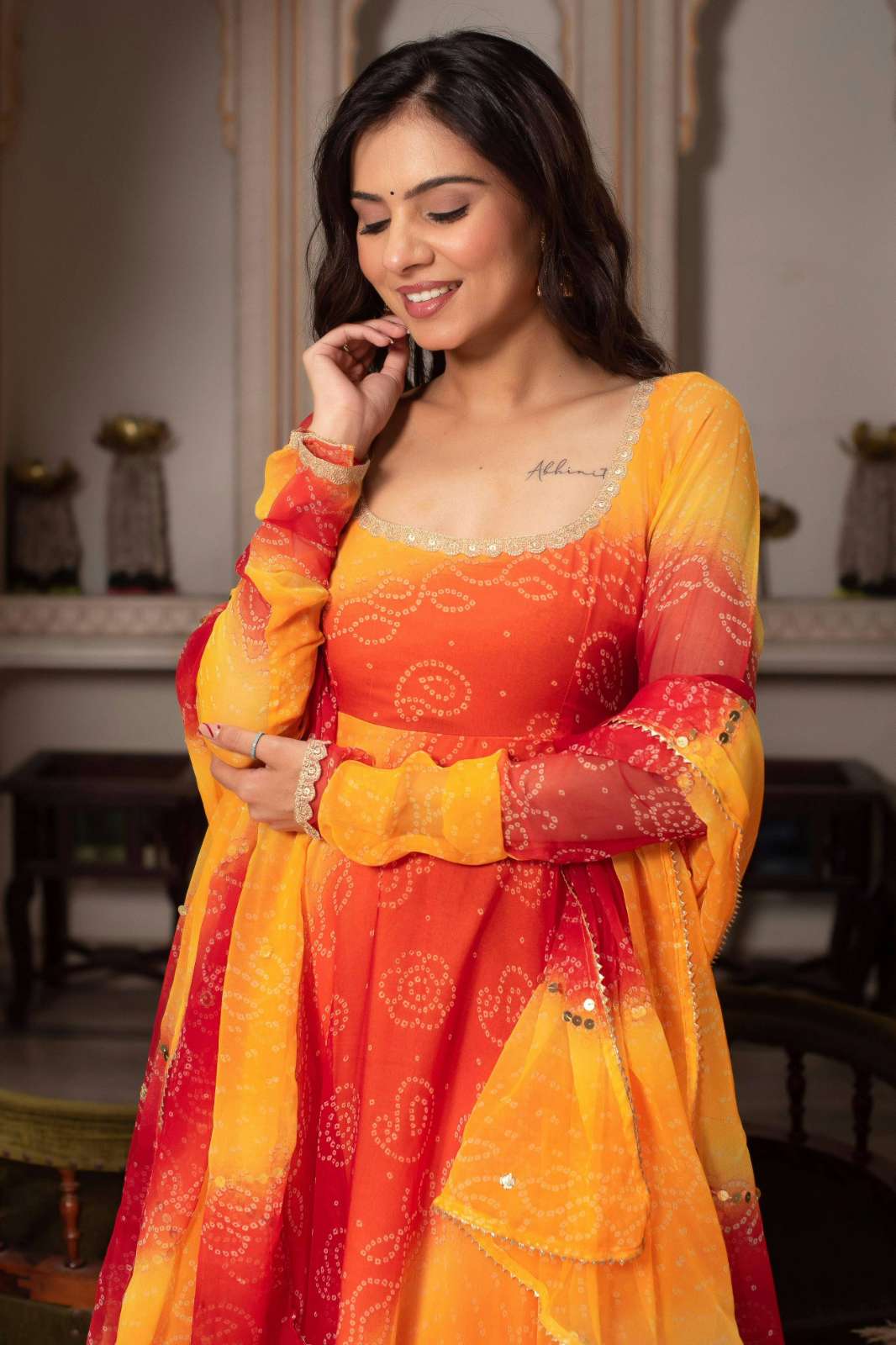 Shri Balaji Emporium 5916 Faux Georgette Designer Anarkali Suit