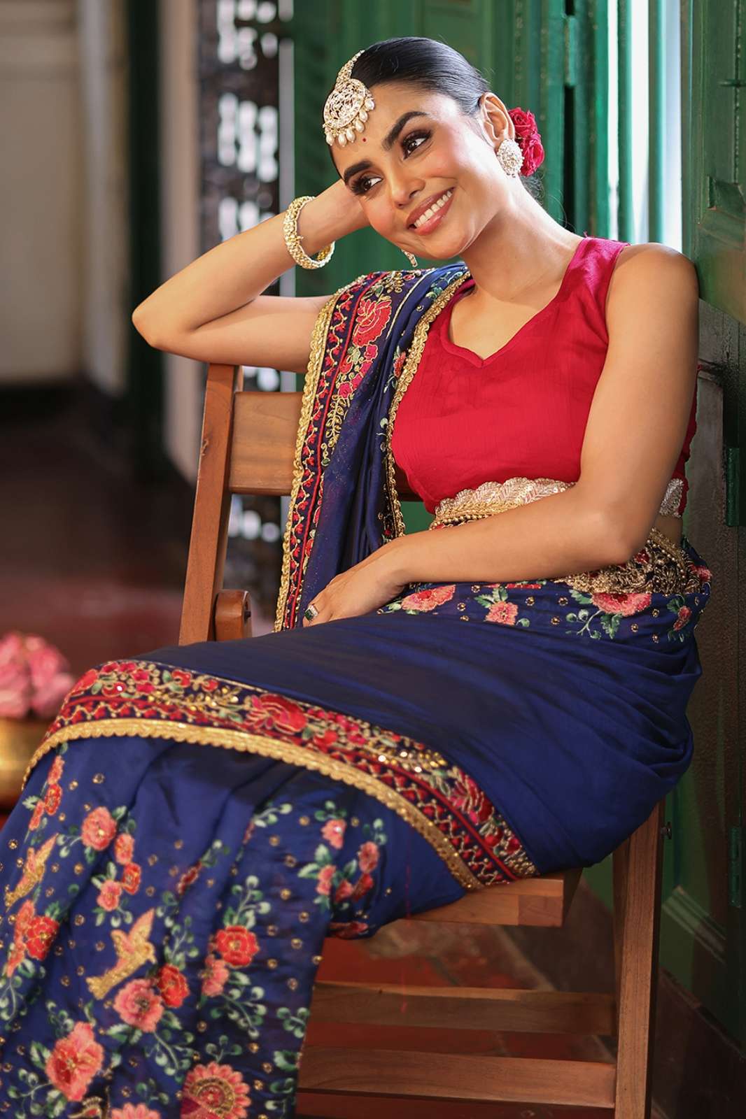 Shri Balaji Emporium 7086 Pure Chiffon Designer Party Wear Saree