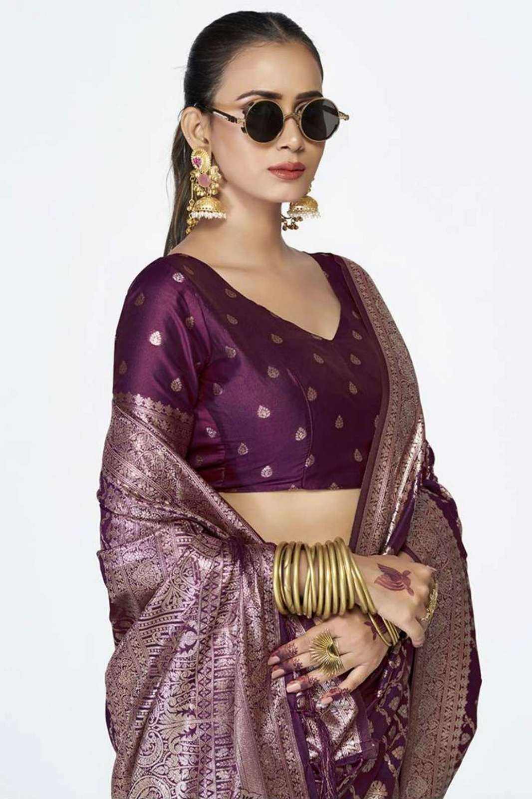 SHRI BALAJI EMPORIUM BANARASI SILK DESIGNER SAREE