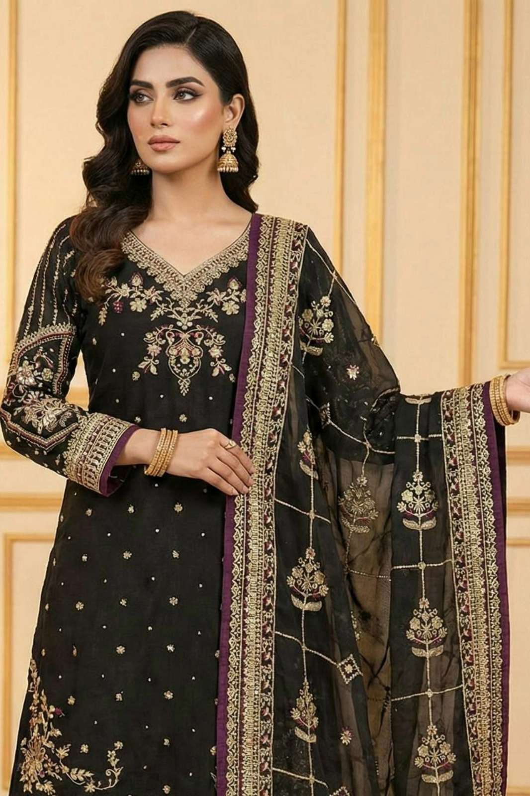 Shri Balaji Emporium DV 25163 Pure Jimmy Choo Designer Salwar Suit