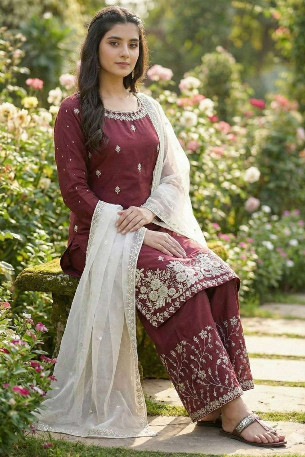 Shri Balaji Emporium DV 25213 Pure Gmy Silk Salwar Suit