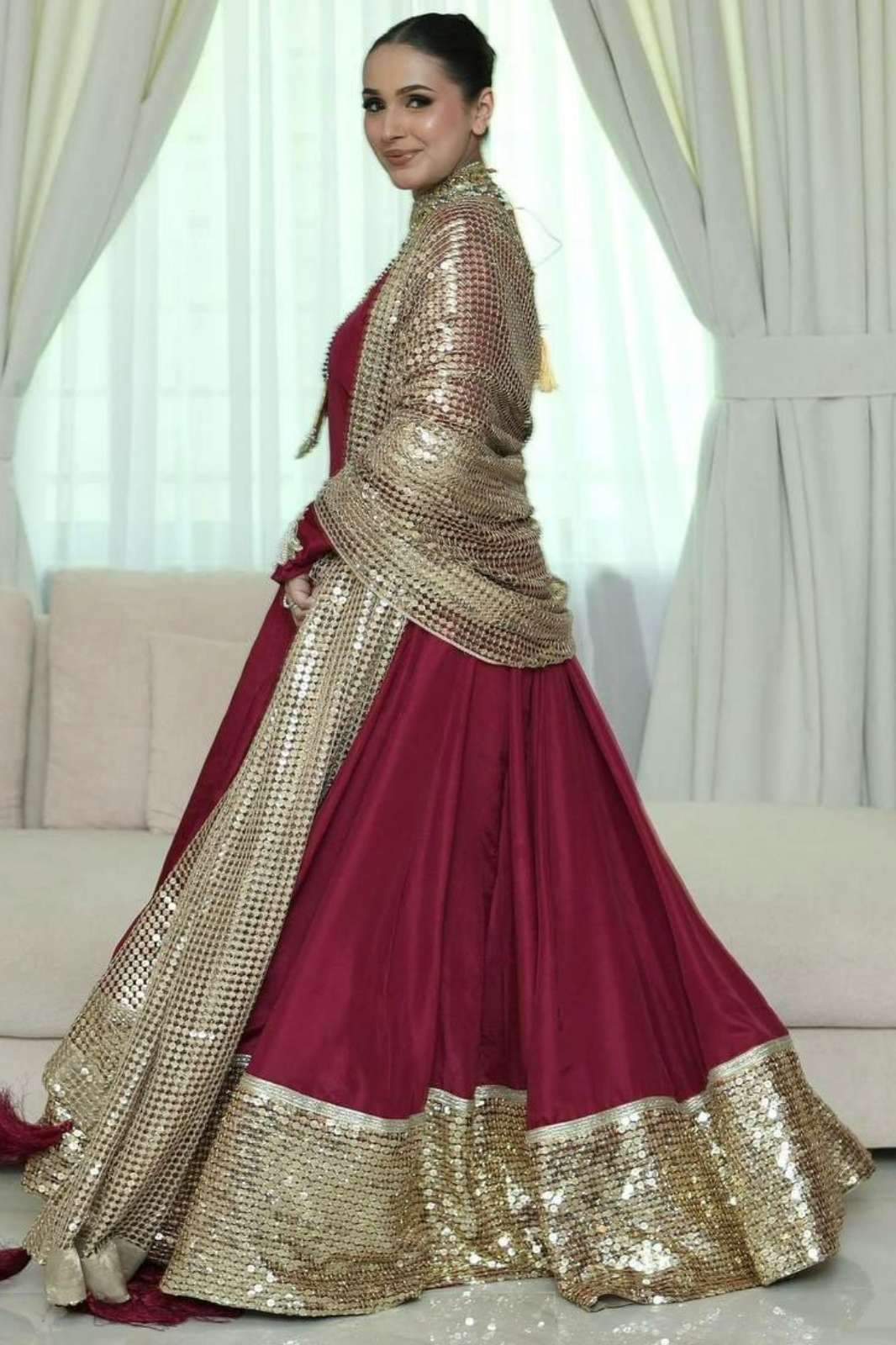 Shri Balaji Emporium DV 25255 Fox Georgette Anarkali Style Suit