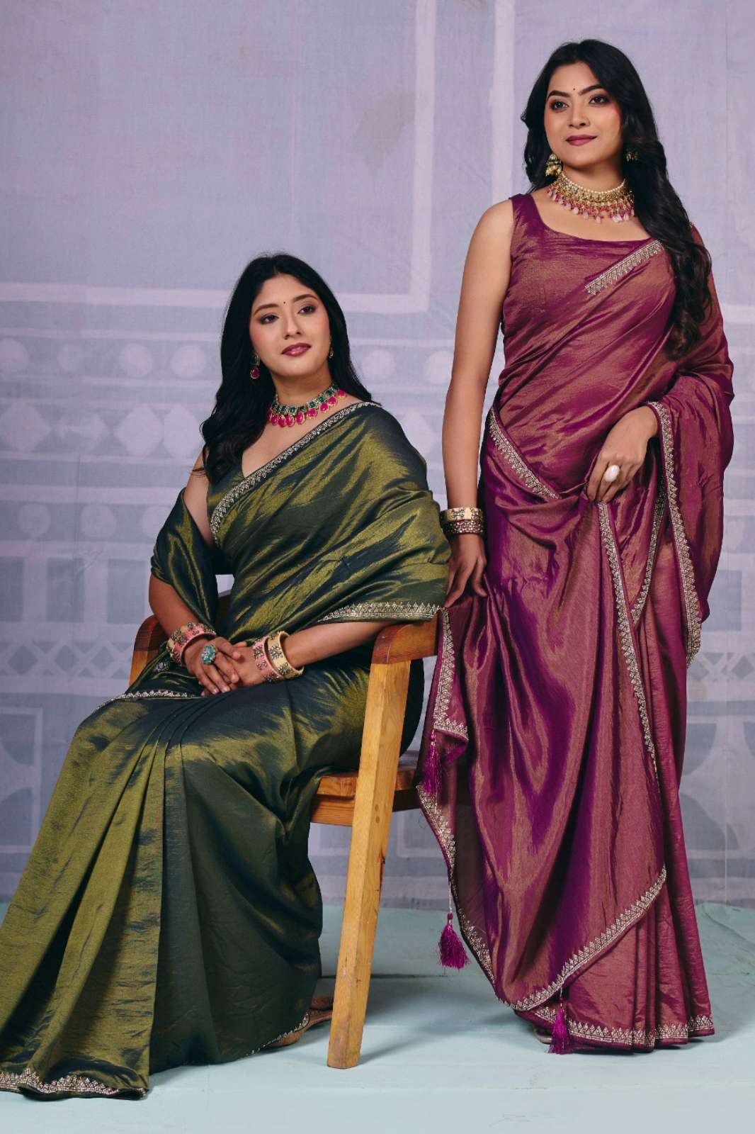 Shri Balaji Emporium Indian Women Zari Silk Designer Saree