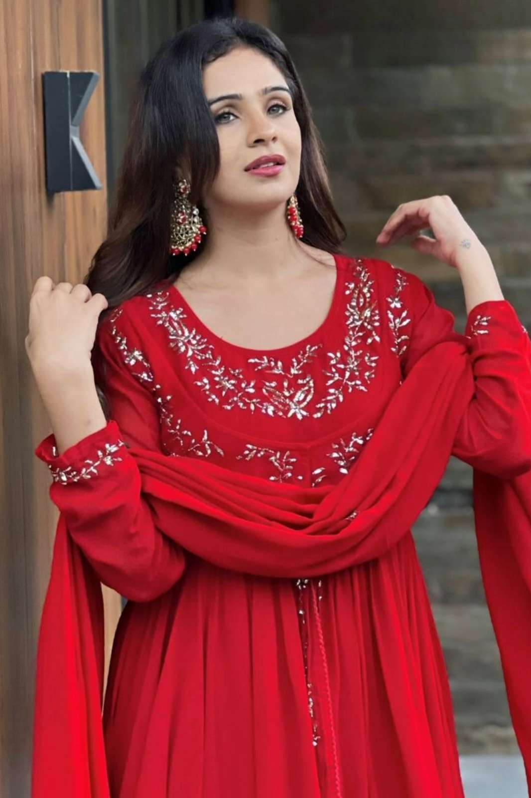 Shri Balaji Emporium KD 1494 Faux Georgette Sharara Suit