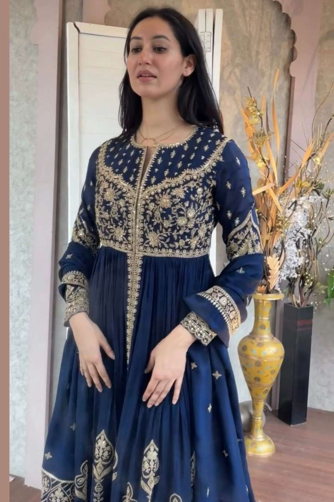 Shri Balaji Emporium KD 1554 Faux Georgette Anarkali Suit