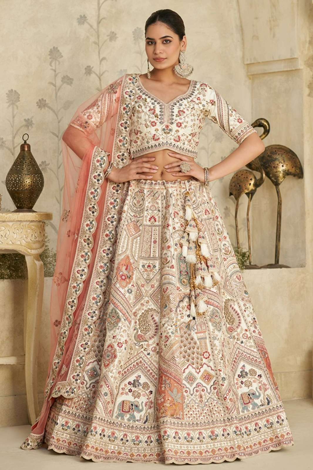 Shri Balaji Emporium KF2111 Silk Embroidered Wedding Wear Lehenga Choli