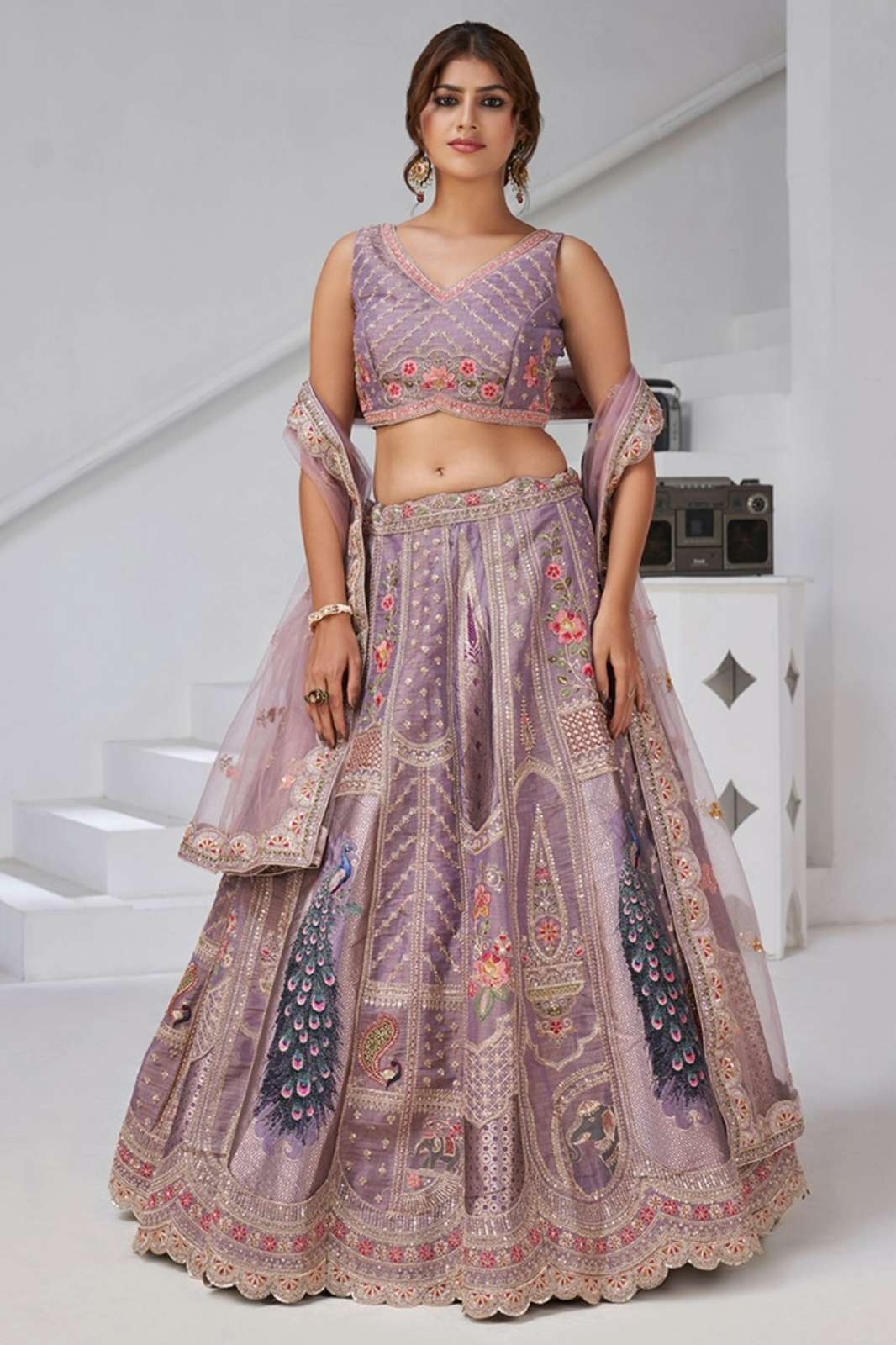 Shri Balaji Emporium KF2150 Silk Embroidered Wedding Wear Lehenga Choli