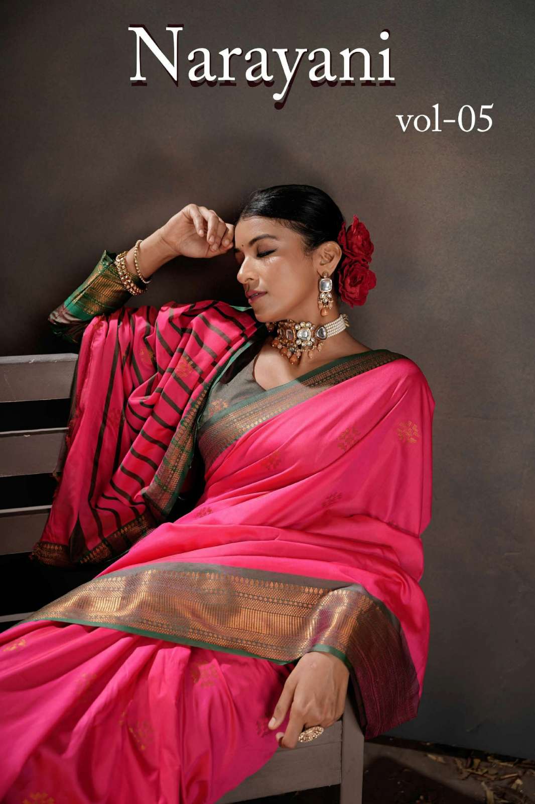 Shri Balaji Emporium NARAYANI VOL 05 5001 TO 5006 Soft Banarasi Saree