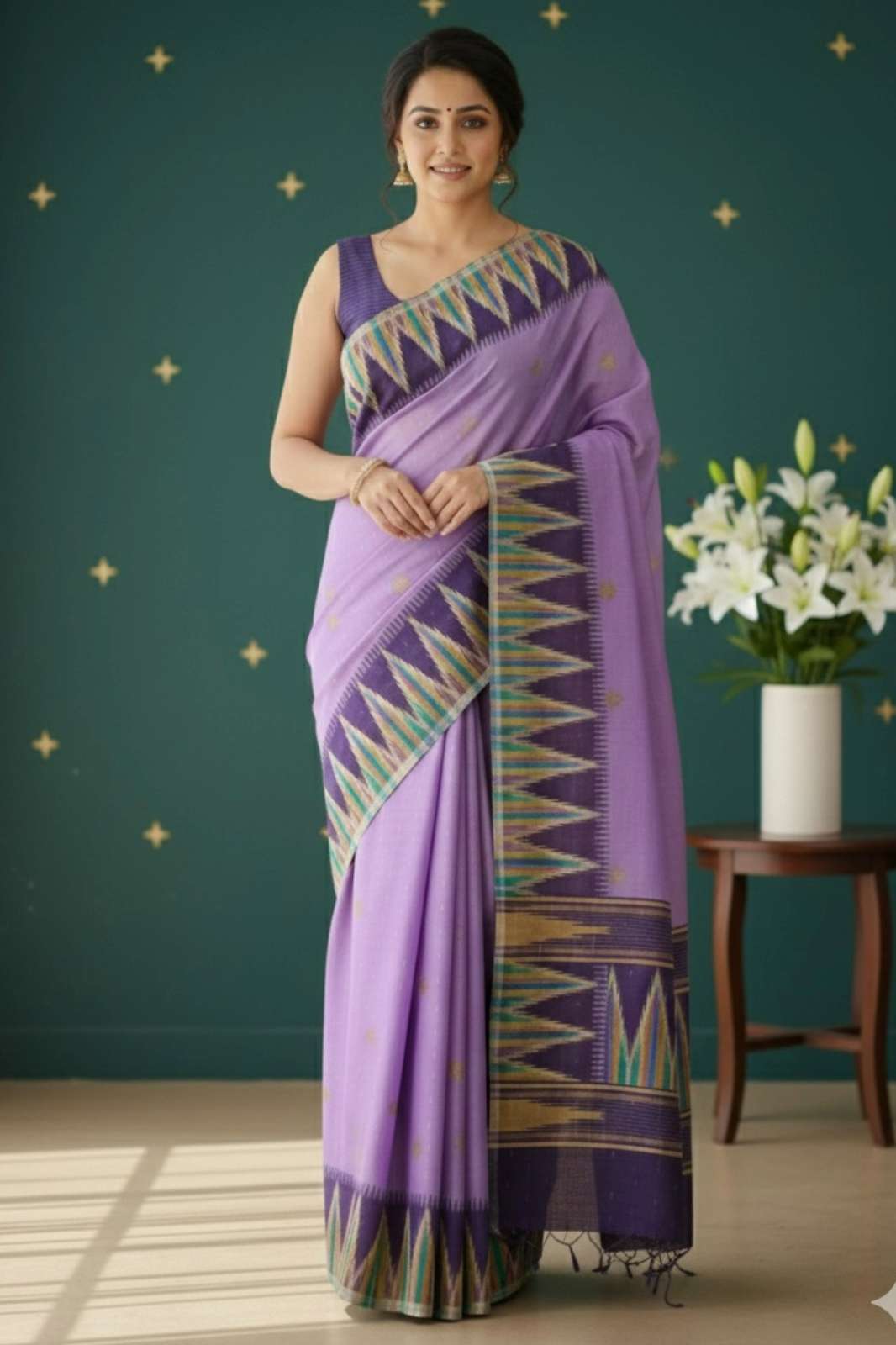 Shri Balaji Emporium Non Catalog  Tussar P V Silk Saree