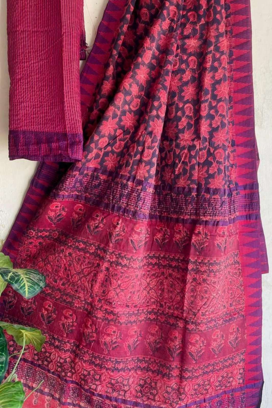 Shri Balaji Emporium RF 19031 Bagru Hand Block Printed cotton silk sarees