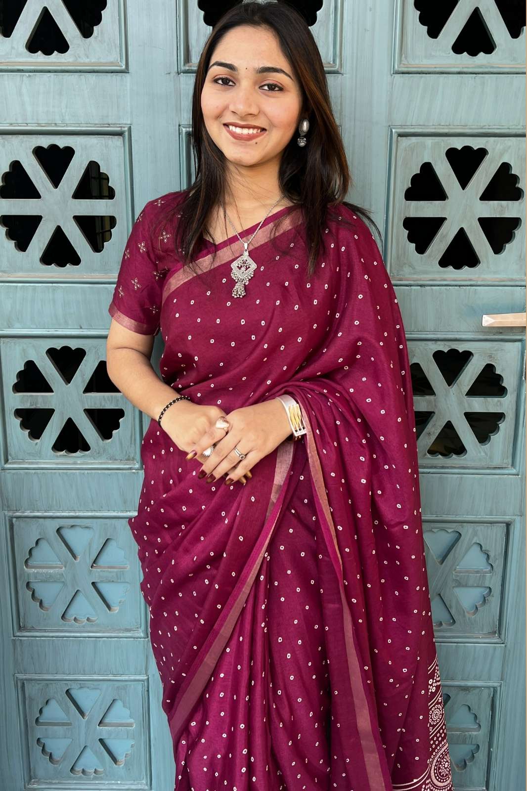 Shri Balaji Emporium SF 2287 Soft Mal Cotton Silk Saree