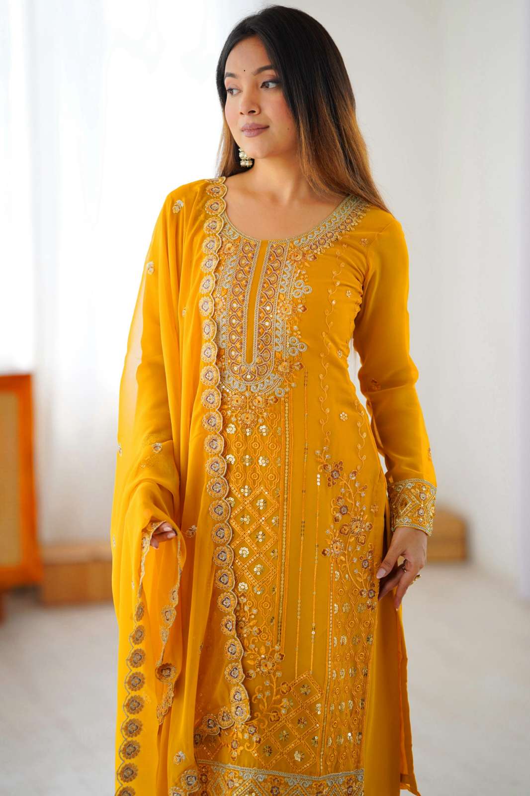 Shri Balaji Emporium SP 37 Faux Georgette Salwar Suit