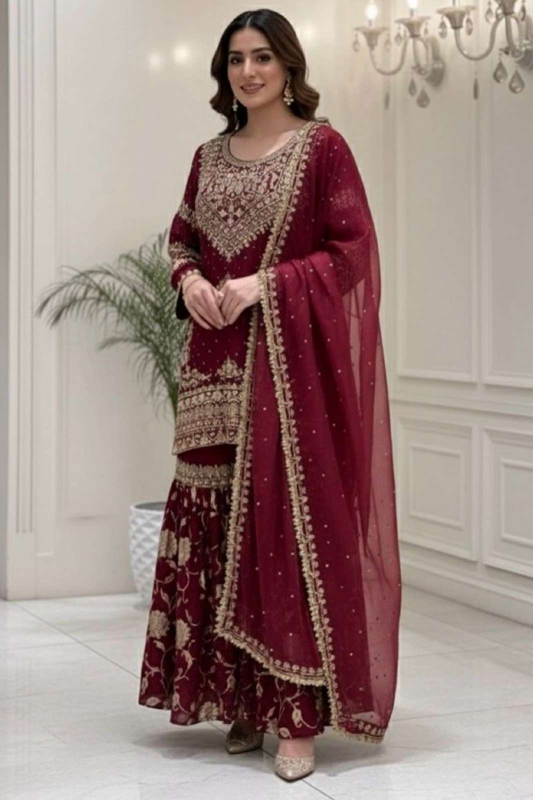 Shri Balaji Emporium SSR 534 Heavy Georgette Designer Salwar Suit