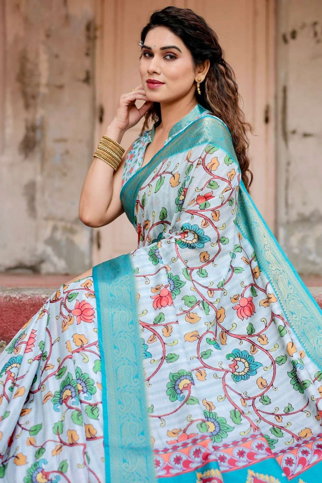 Shri Balaji Emporium Tussar 1068 Premium Tussar Silk