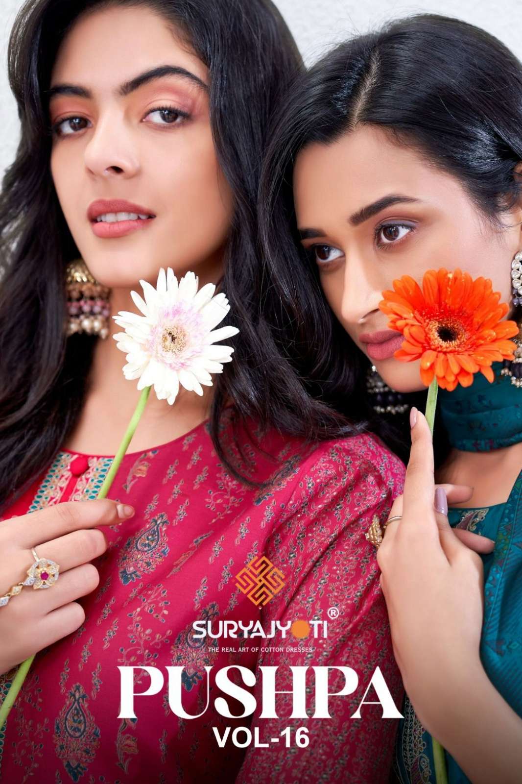 SURYAJYOTI PUSHPA VOL 16 Pure Modal Silk Embroidered Suit
