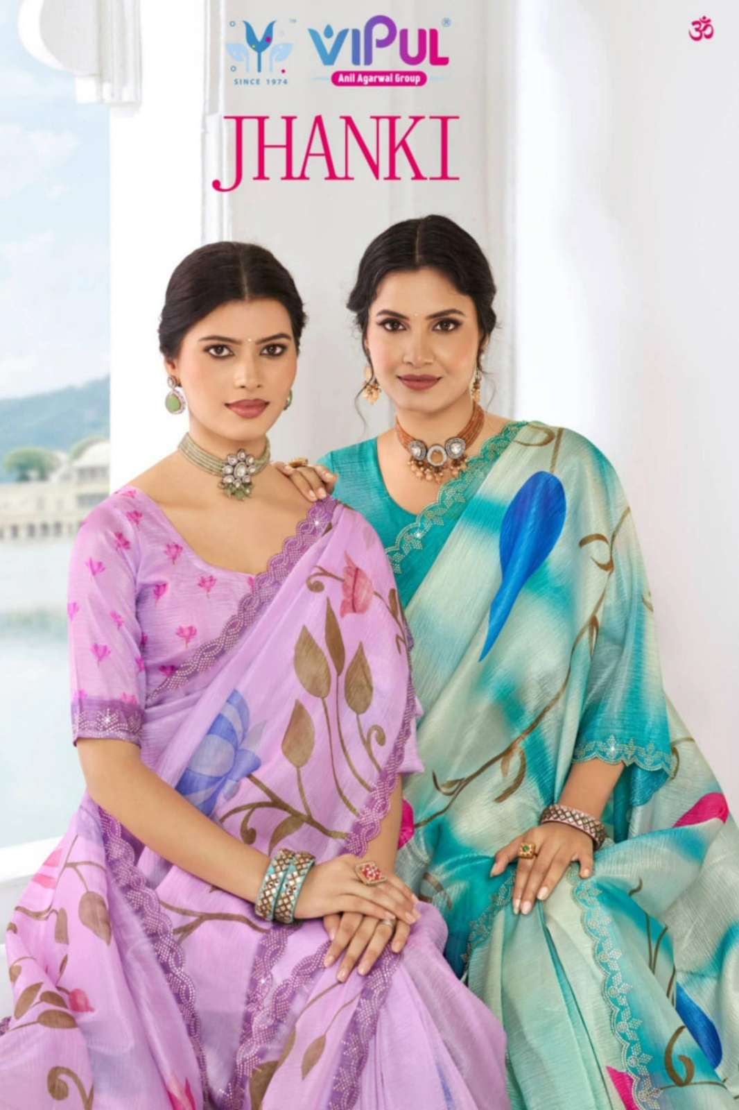 Vipul JHANKI 90945 TO 90956 Organza Cruss Designer Saree