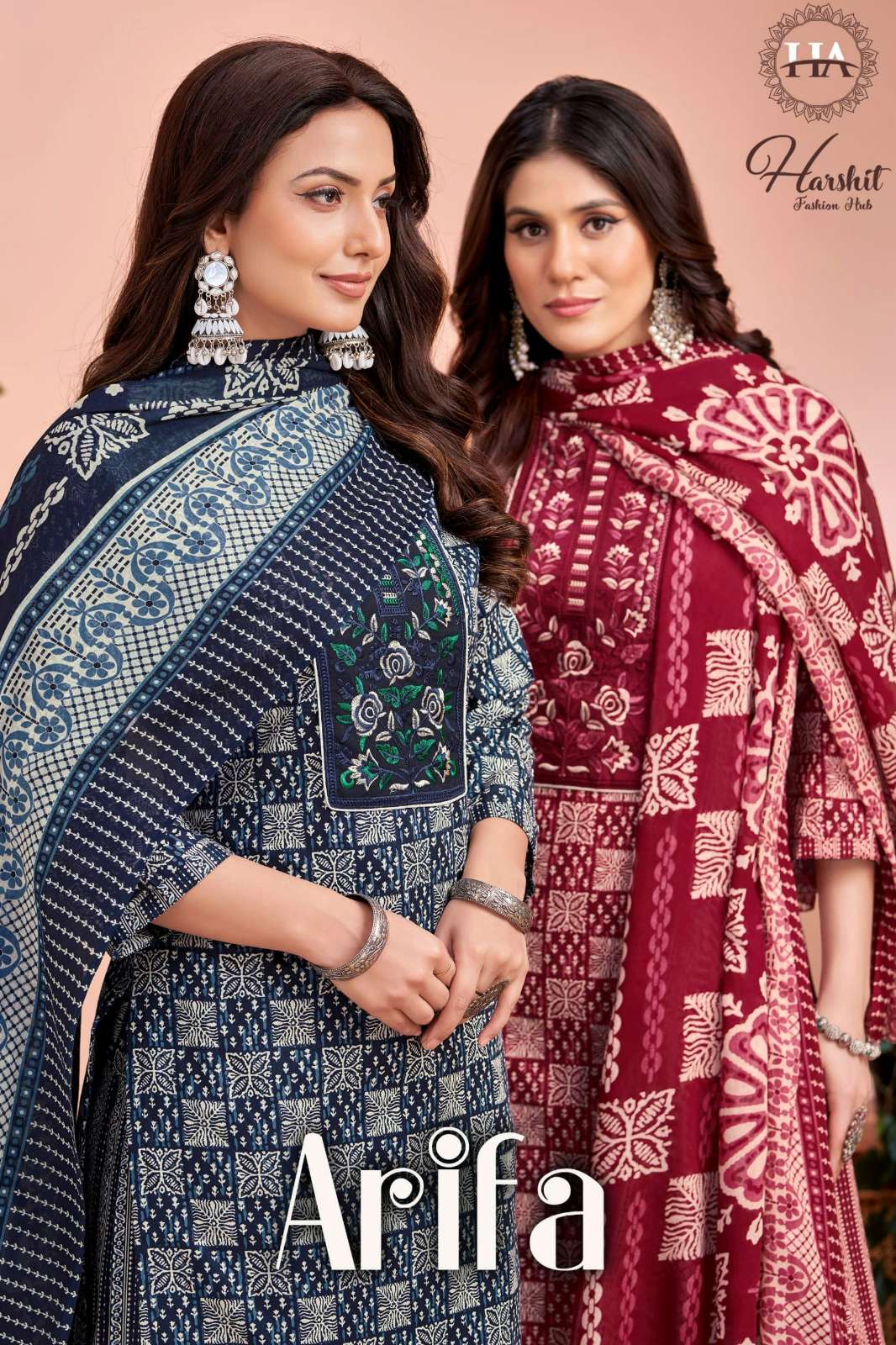 Alok Suit AARIFA EDITION 2 Beautiful Printed Pure Cambric Cotton Suit 