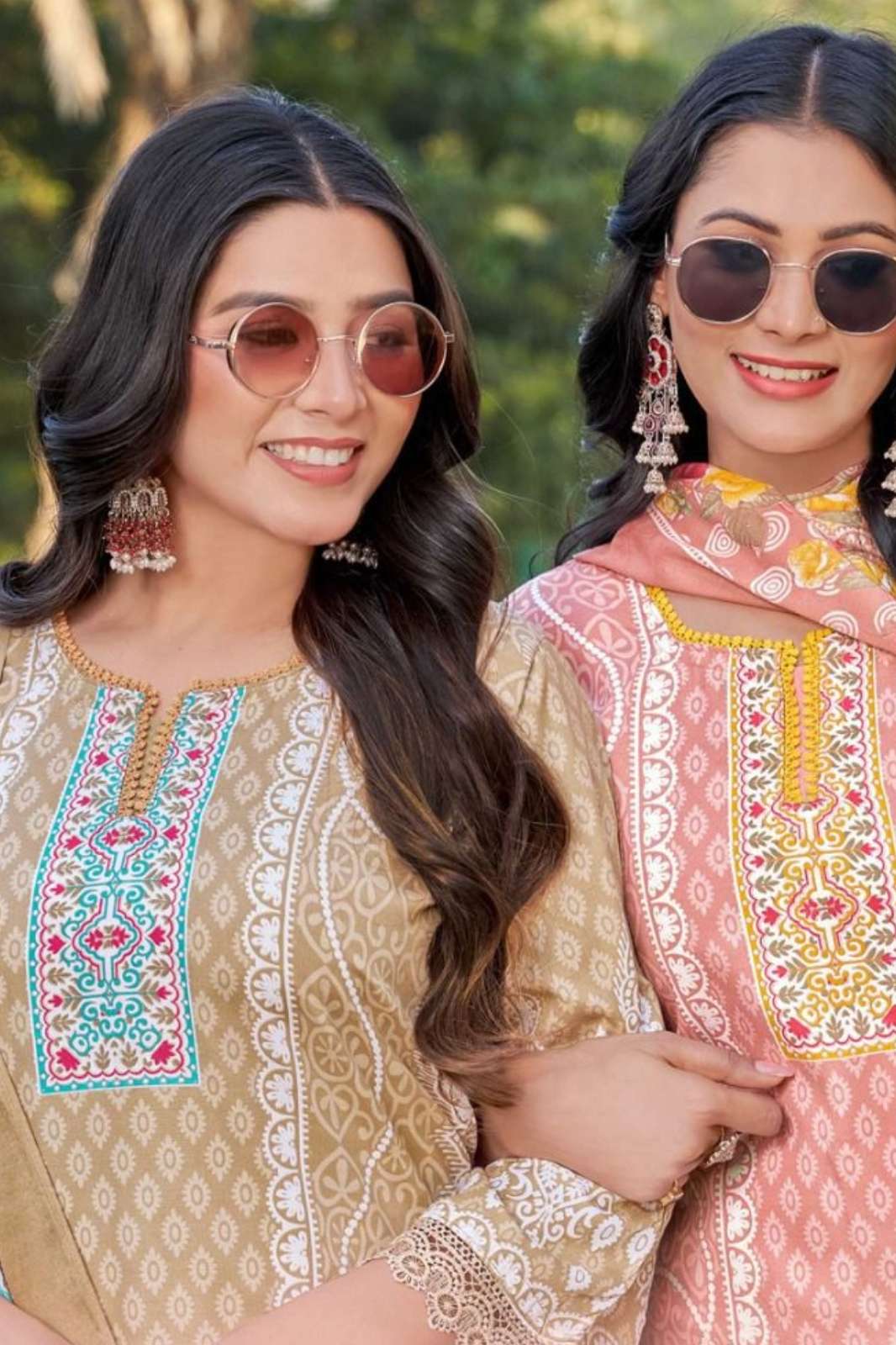 GANESHJI ASIFA AND NABEEL VOL1 PURE COTTON PAKISTANI PRINTED SUIT  