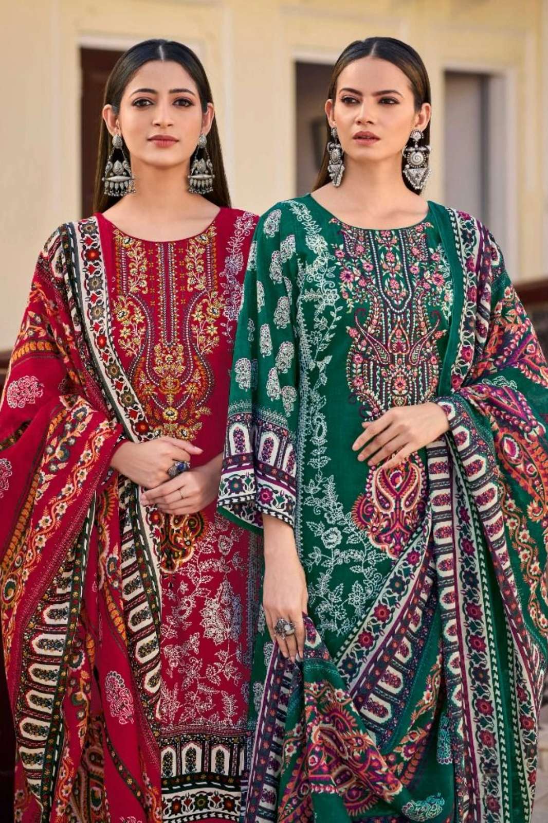 HOUSE OF LAWN NAYRA V 7 COTTON CAMRIC LAWN PRINTED PAKISTANI SUIT 