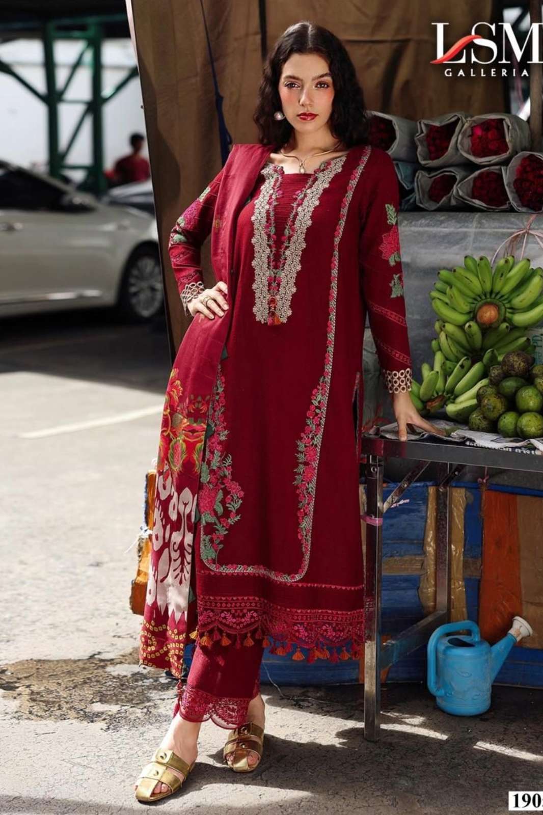 LSM GALLERIA VOL19 CLASSIC SIMPLE HEAVY LAWN SUIT EDIT 