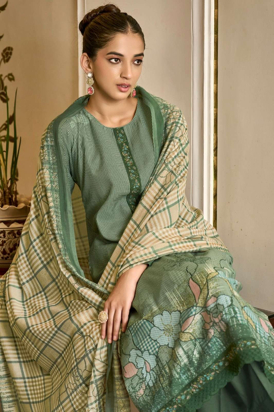 PRM TRENDZ ANEEKSHA Pure Simar Musline Silk Digital Printed Suit 