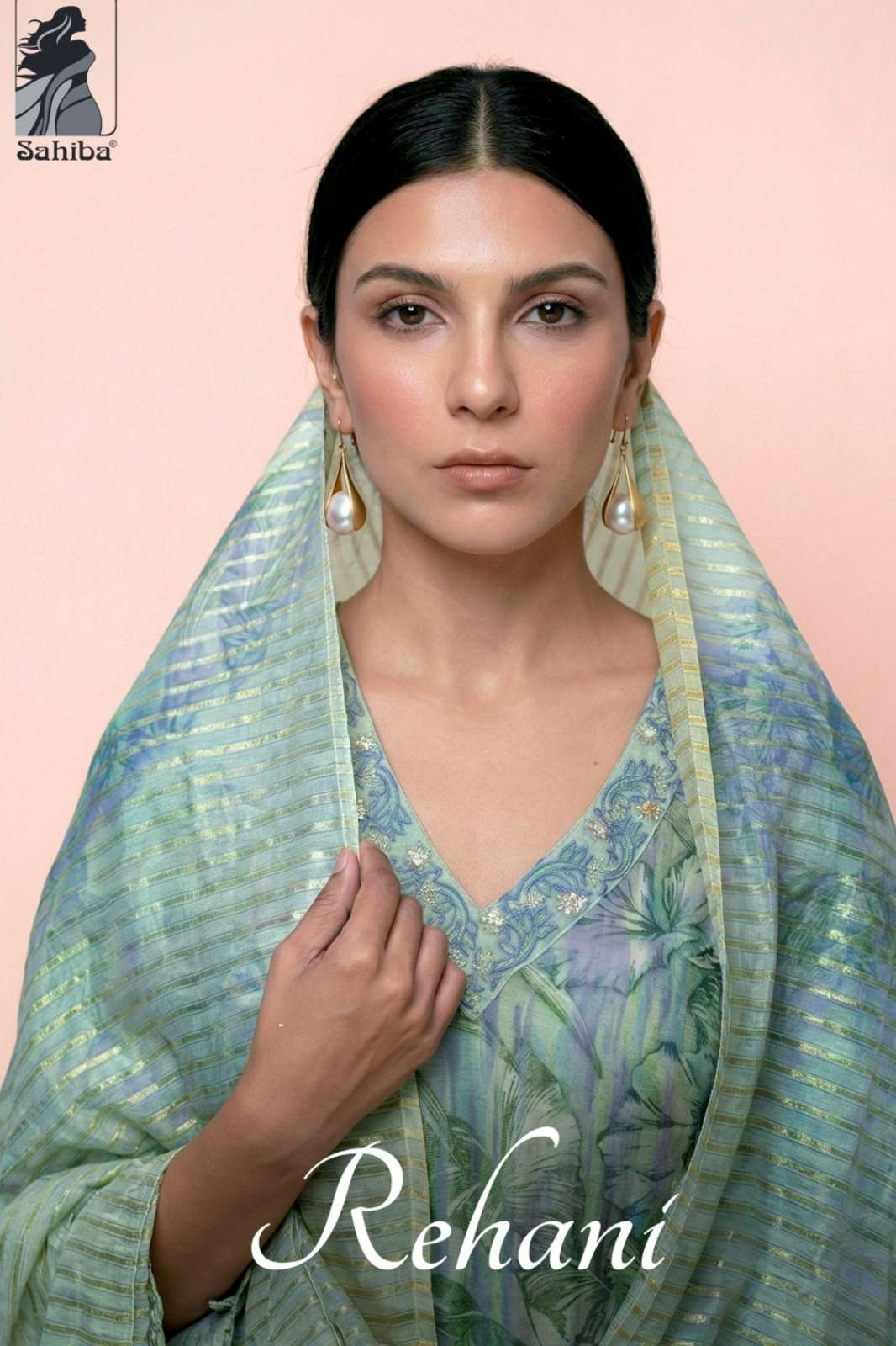 SAHIBA REHANI BEMBERG MUSLIN SILK DIGITAL PRINTED SUIT 