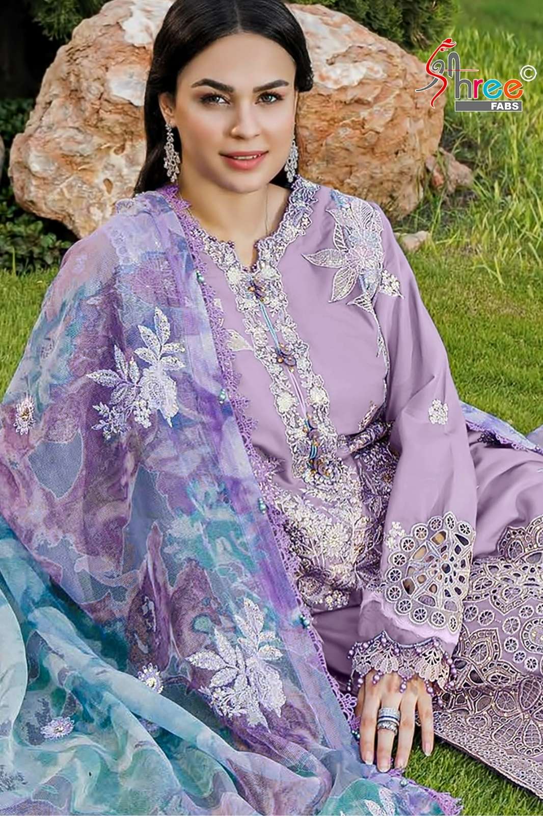 Shree OMBRE PREMIUM Vol 2 Pure Cotton Embroidered Pakistani Suit