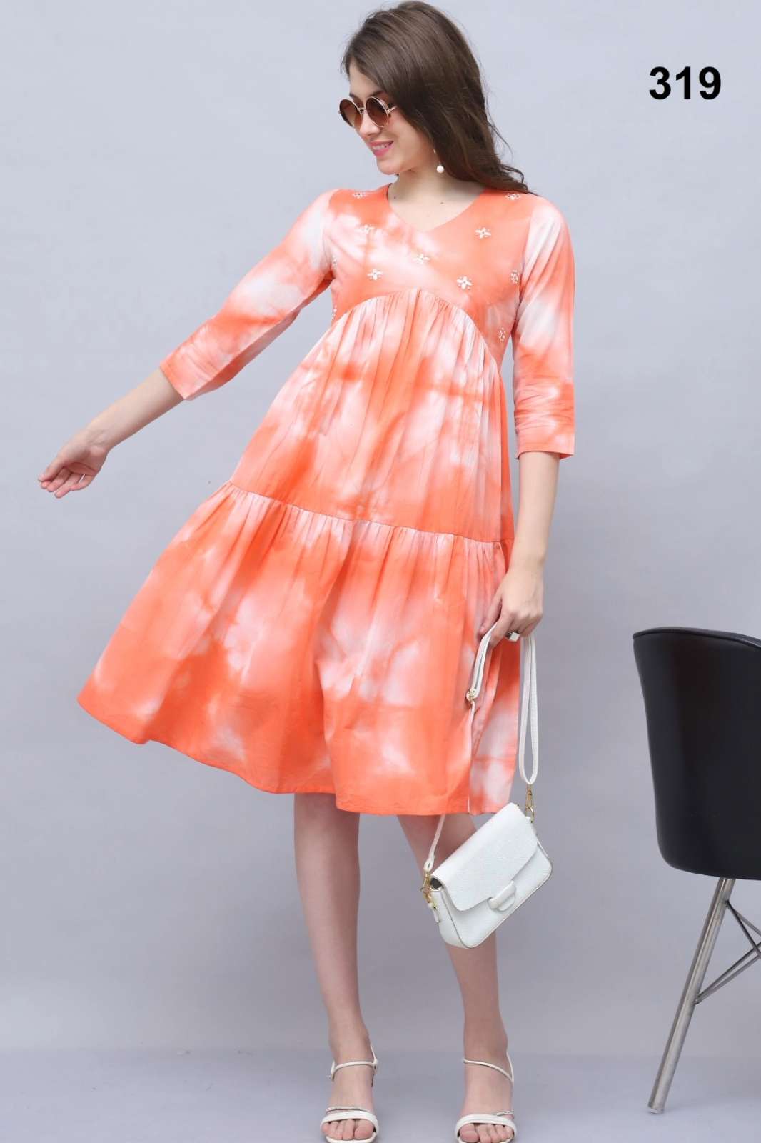 SHRI BALAJI 20071 TIE  DYE PURE COTTON SUMMER WEAR COLLECTION FOR WHOLESELLER