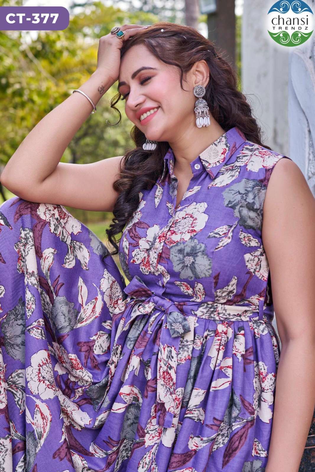 Shri Balaji Emporium KAMALA CT 377 TO CT 380 Poly Cotton Designer Gown