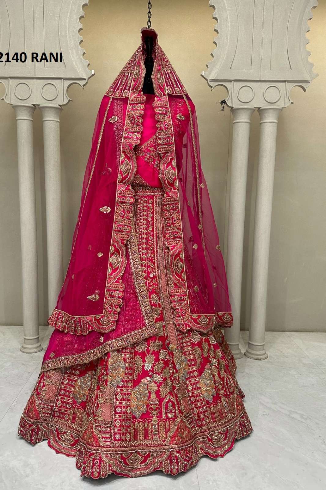 SHRI BALAJI KF 21840 HEAVY EMBROIDERED BRIDAL LEHENGA FOR WHOLESELLER