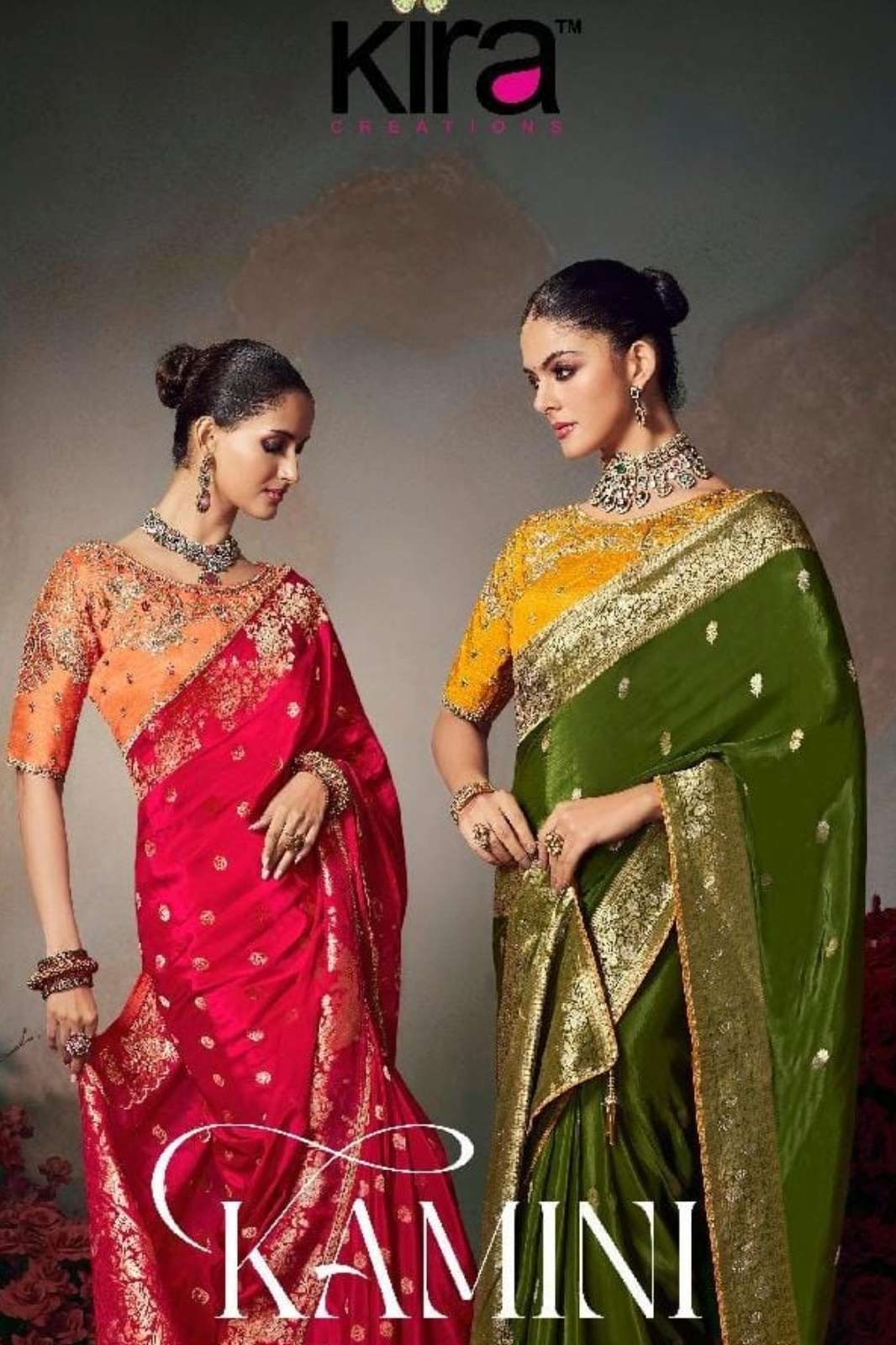 SHRI BALAJI LAUNCHES KIRA KAMINI SILK EMBROIDERED FANCY SAREE