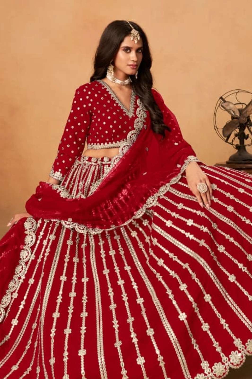 SHRI BALAJI LAUNCHES MEHVISH VOL 25 STUNNING HEAVY EMBROIDERED WEDDING LEHENGA
