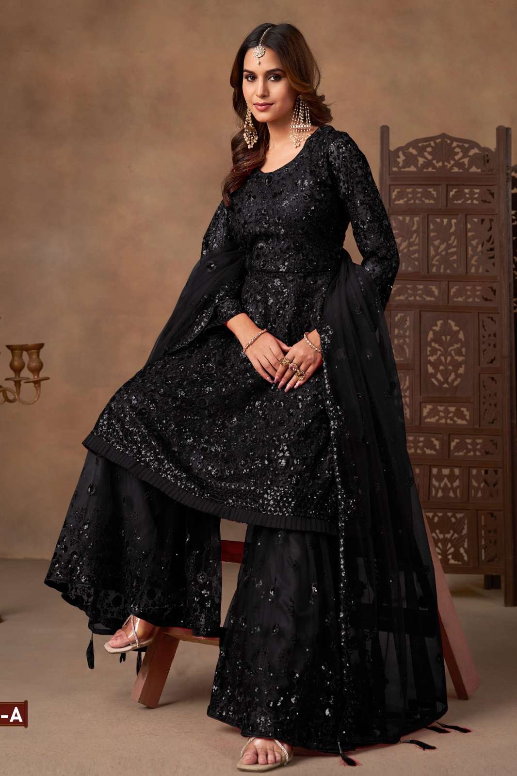 SHRI BALAJI LAUNCHES TWISHA AANAYA VOL 238 BEAUTIFUL HEAVY SEQUENCE WORK SHARARA SUIT COLLECTION FOR RESELLER