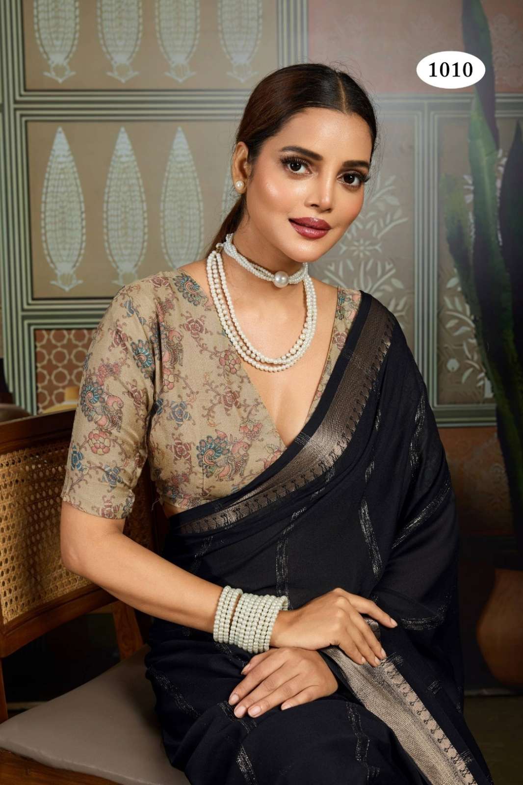 SHRI BALAJI PRESENTS ARNIKA PURE BEMBERG SILK SAREE COLLECTION WITH DESIGNER BLOUSE