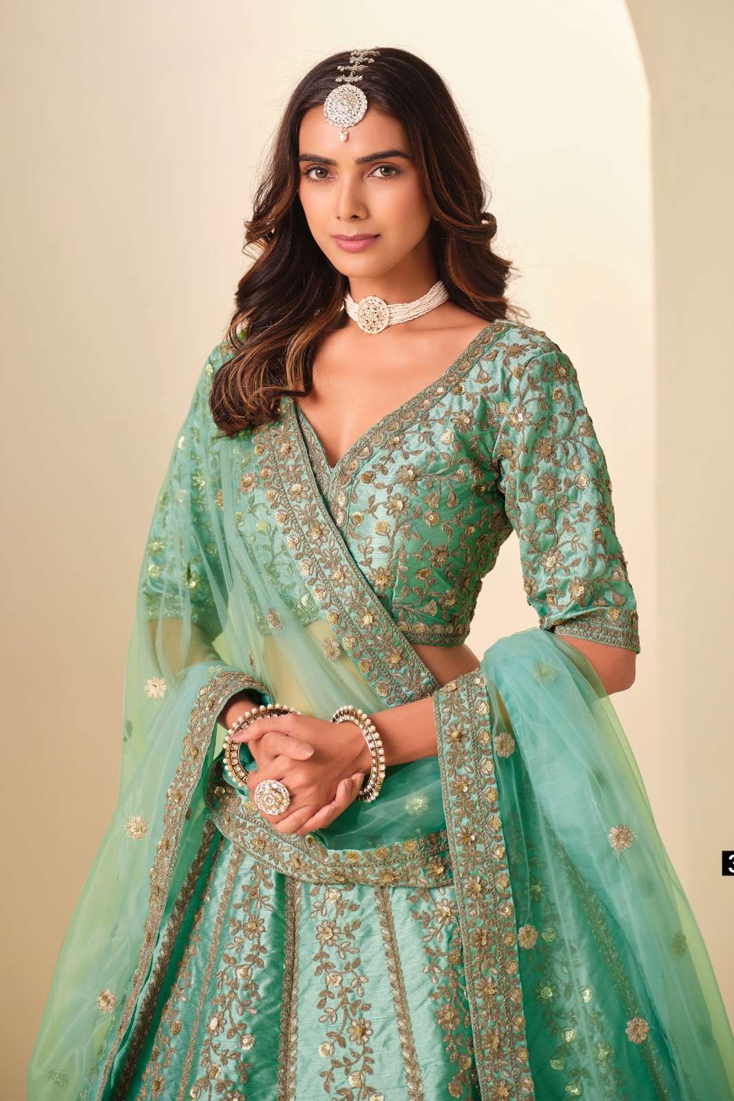 SHRI BALAJI PRESENTS MEHVISH VOL 32 HEAVY EMBROIDERED ART SILK LEHENGA COLLECTION FOR RESELLERS
