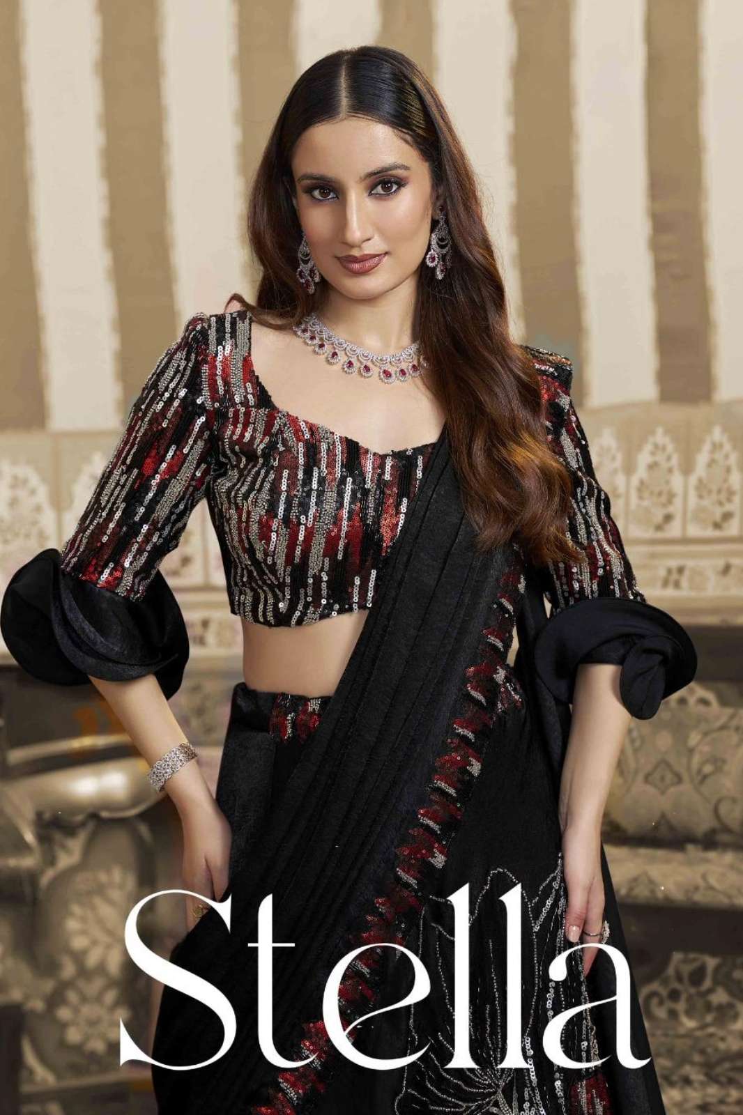 TEXTILE MELA LAUNCHES MAHOTSAV STELLA 26400 BEAUTIFUL TRADITIONAL SAREE COLLECTION FOR RESELLERS 