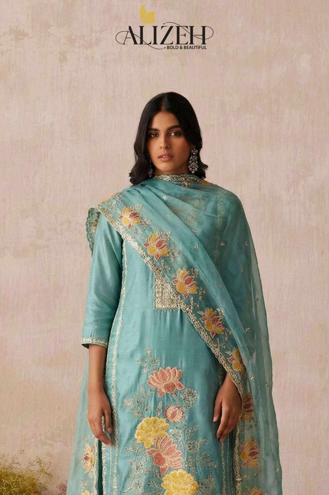 ALIZEH SERIES 7073 to 7076 Pure Shimmer Silk Daily Wear Suit