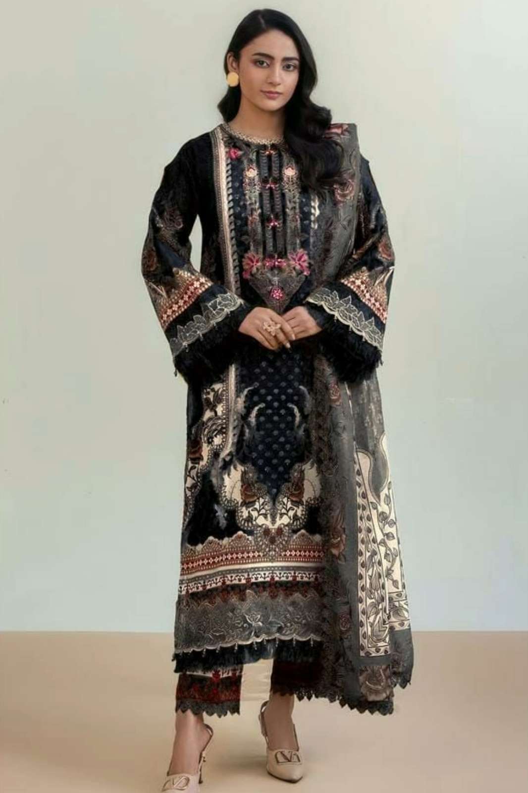  ALZOHAIB Aalsha 1 Pure Cotton With Heavy Patch Work