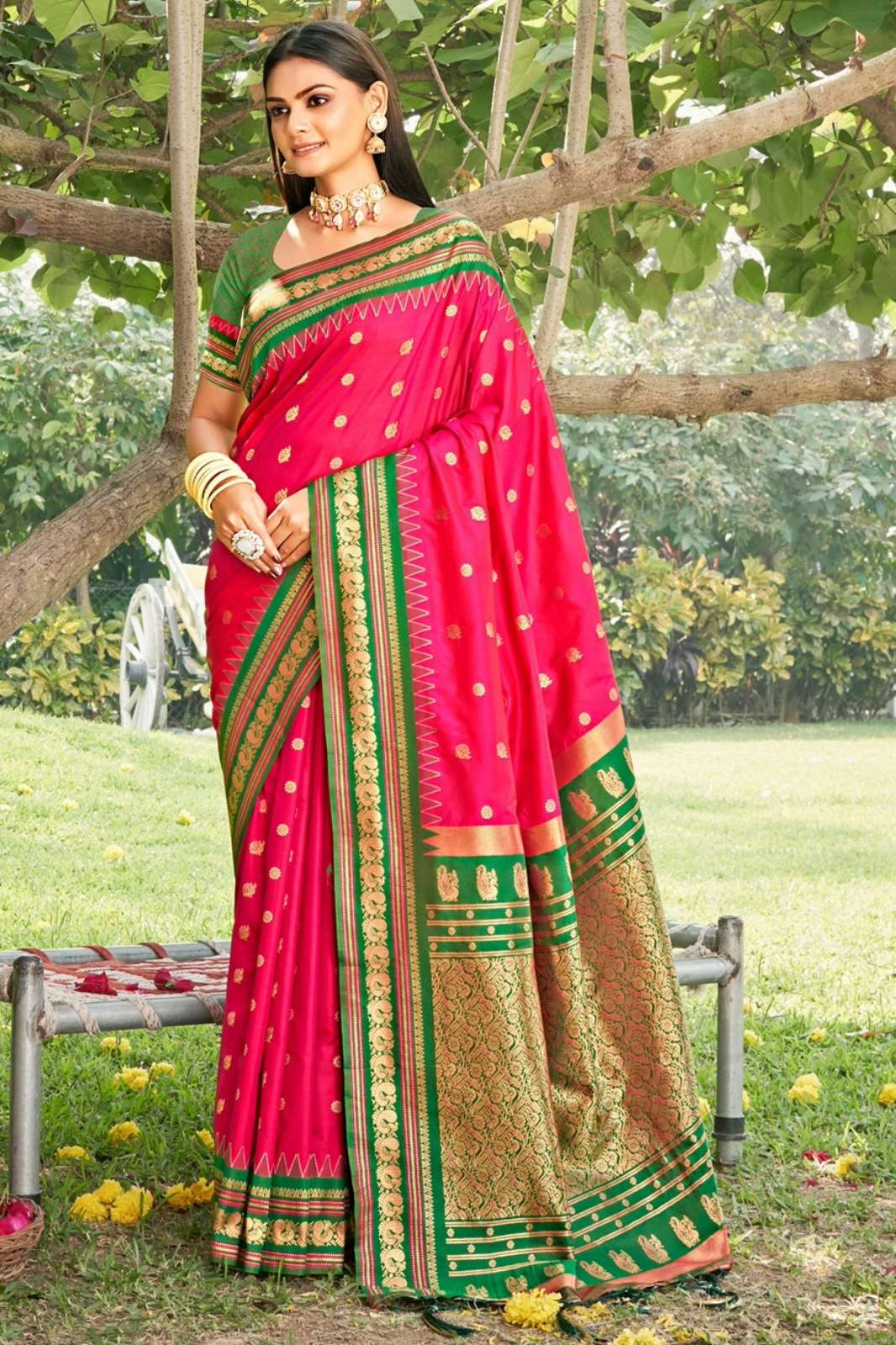 ASTITA DIVA SILK Beautiful Silk Designer Festival Wear Saree
