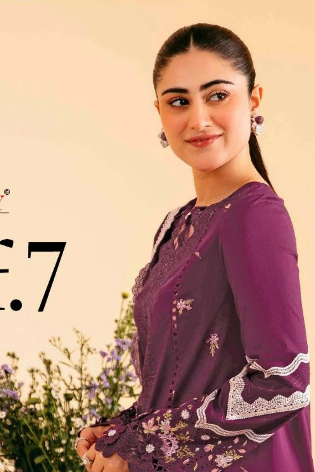 Deepsy ELAF Luxury Lawn 7 Cotton Patch and Hand Embroidered Suit Collection
