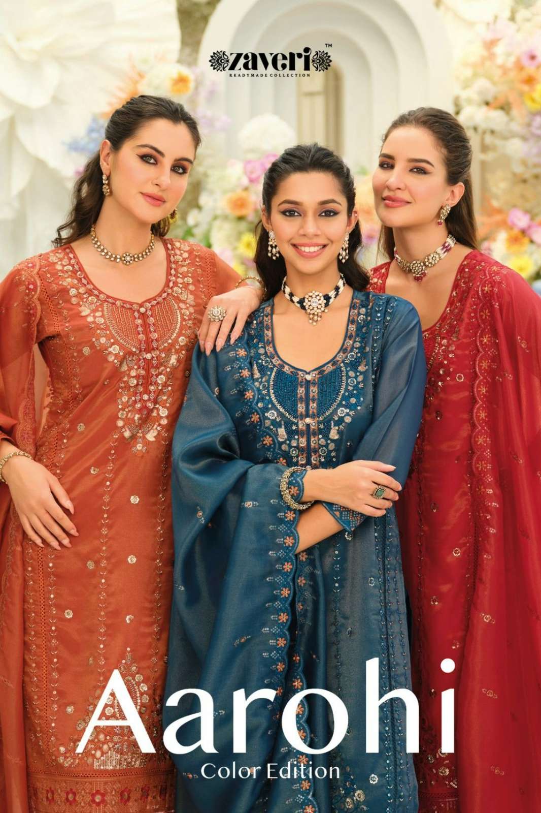 Eba AAROHI Ready to Wear Shimmer Embroidered work Pakistani Salwar Suit