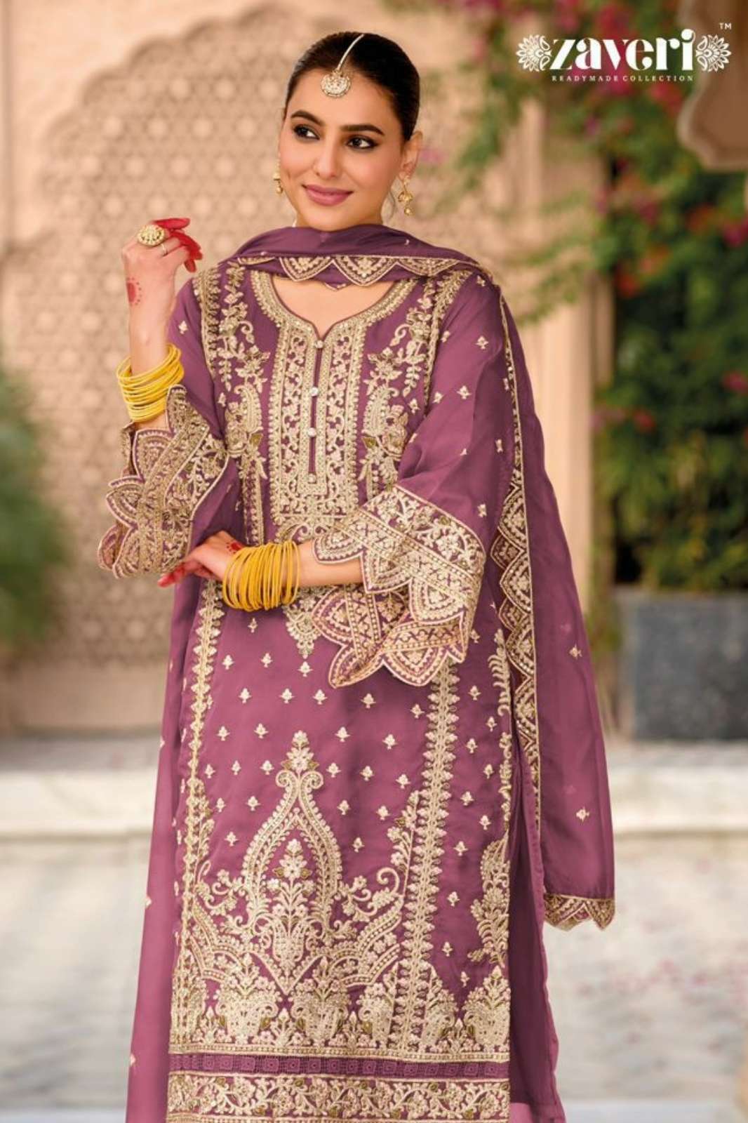 Eba Anaya 4 Ready to Wear Organza Embroidery work Salwar Suit