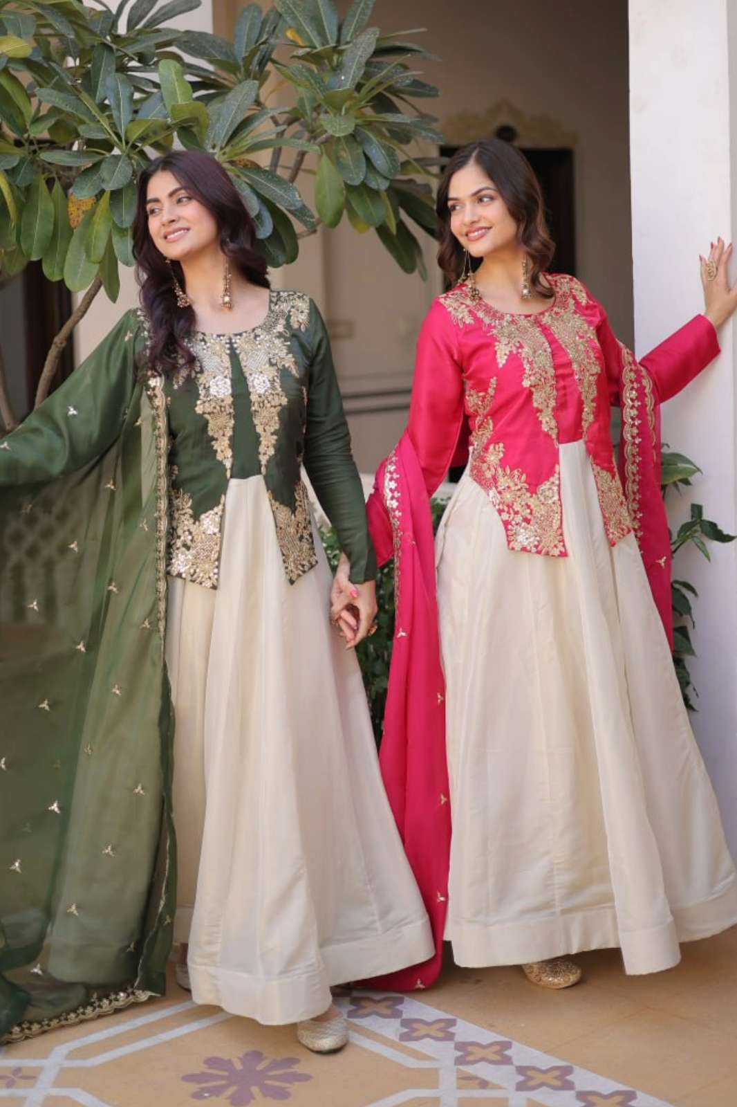 FASION BAZAR 365 KA 1231 BEAUTIFUL SEQUENCE EMBROIDERED WEDDIDNG LEHENGA