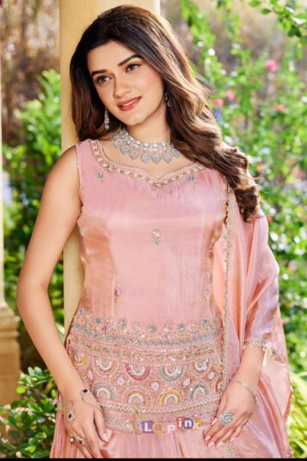 Lapink 20606 Ready to Wear Beats work on shimmar fabric Wedding wear lehenga