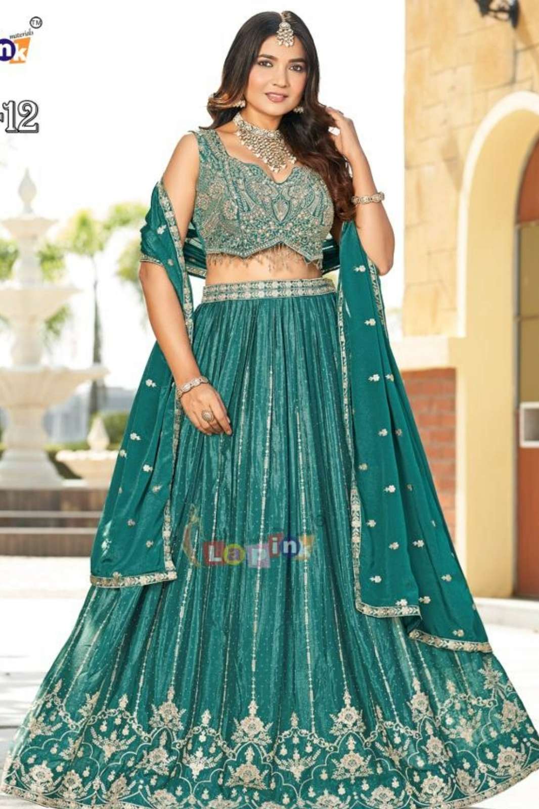 Lapink 20607 Ready to Wear Heavy embrpoidered Wedding wear lehenga