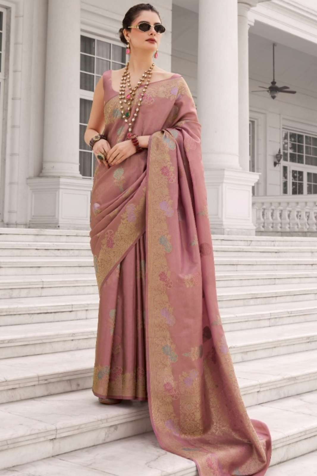 Rajpath KOPER SILK Designer kuraa Silk Saree collection