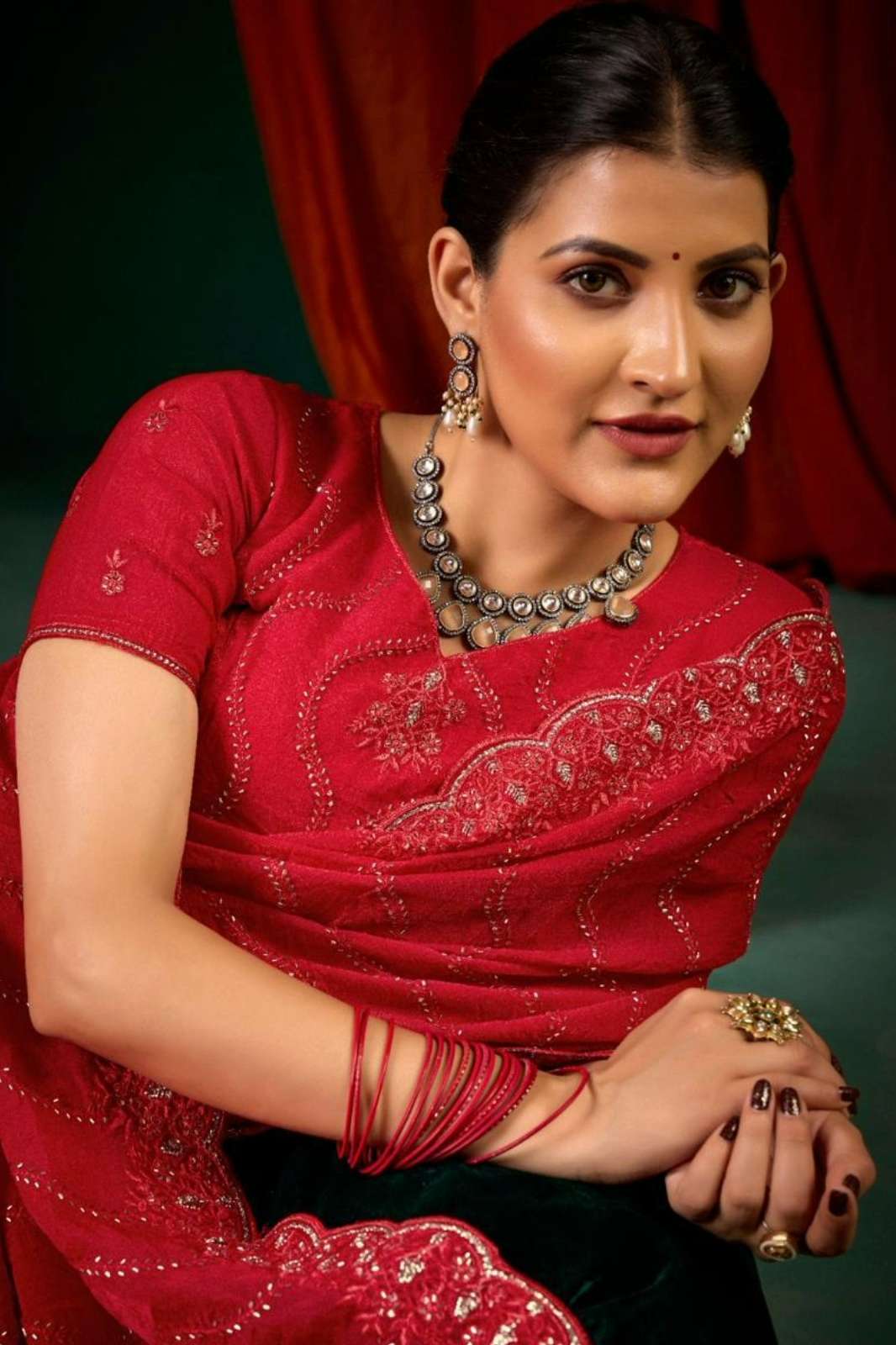 Shri Balaji Emporium DF  616 TO 616E Sequence Worked Wedding Wear Saree Collection