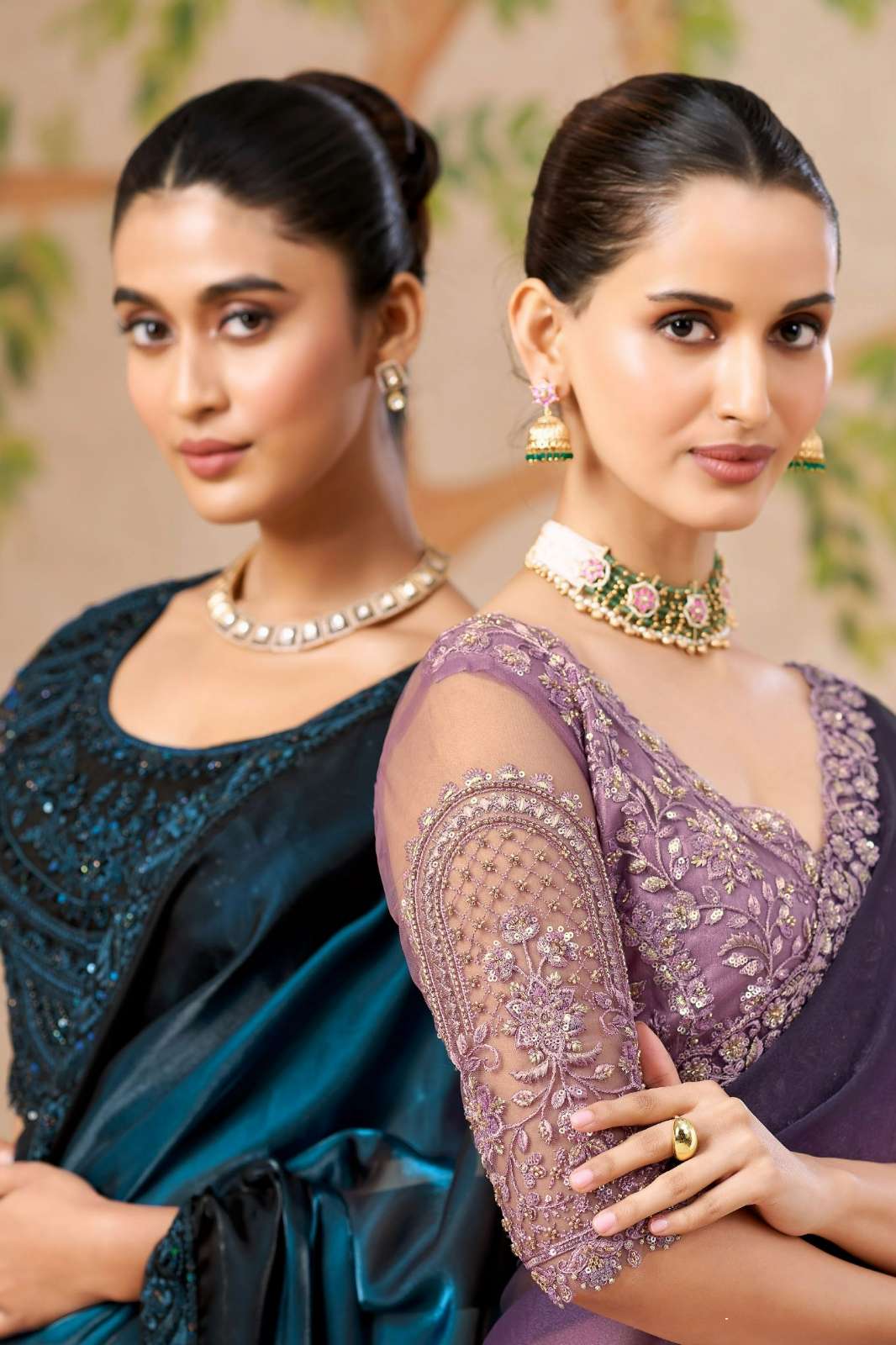 Shri Balaji Emporium KAINA EXCLUSIVE Beautiful Embroidered Saree Collection 