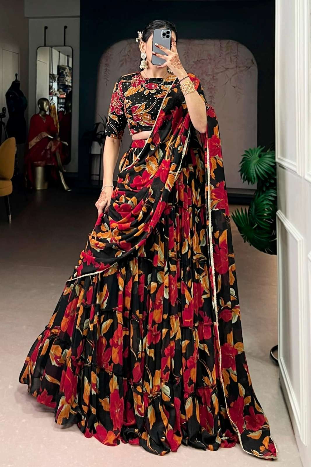 Shri Balaji Emporium LNB 1145 COLOURS Beautiful lehenga choli set for wholesellers