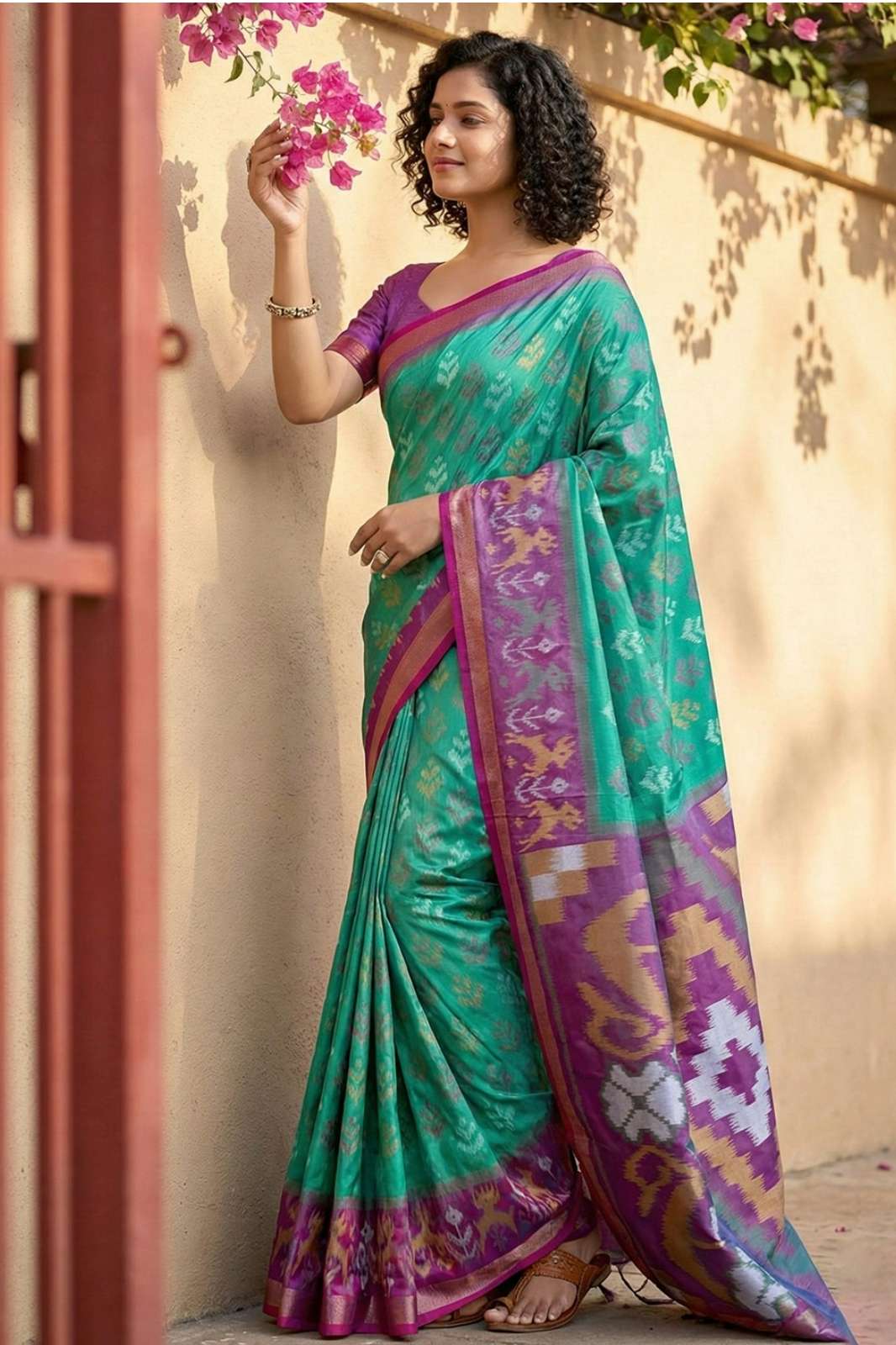 Shri Balaji Emporium NAVYA SILK VOL 1 Pochampalli Silk Saree Collection 